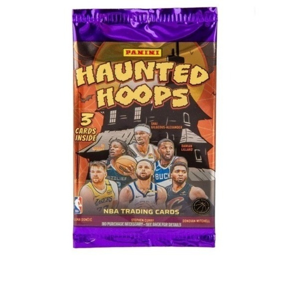 2024-25 Panini Haunted Hoops NBA Basketball 40 Pack Bundle Sealed 120 Cards - Picture 4 of 5
